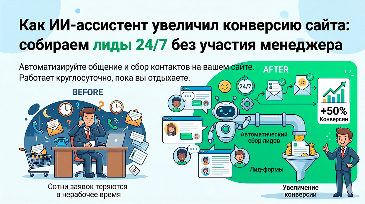 ИИ-бот на сайте Lead4Sell